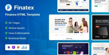 Finatex - Finance Consulting HTML Template