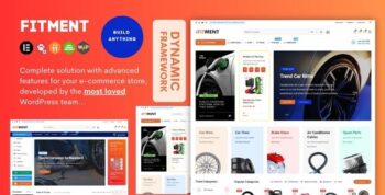 Fitment - Auto Parts Theme for Elementor WordPress WooCommerce