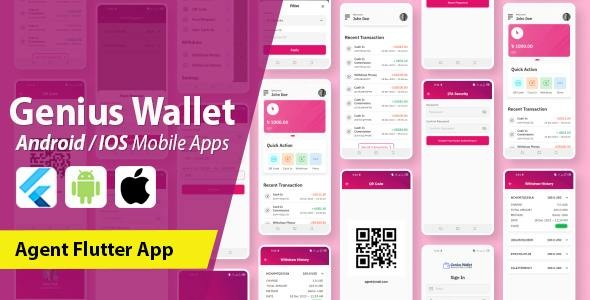 Genius Wallet Agent Flutter App