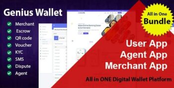 GeniusWallet Bundle - Digital Payment Solution with Mobile Apps