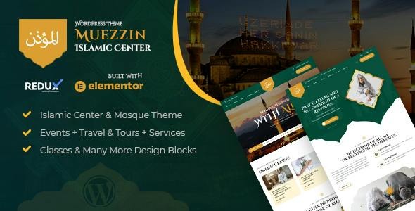 Muezzin - Islamic Center & Mosque WordPress Theme + RTL