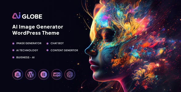 AI Globe - Artificial Intelligence Startup & Technology WordPress Theme
