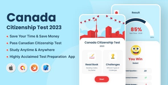 Canada Citizenship Test - iOS