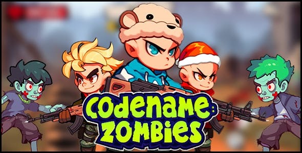 Codename: Zombies - HTML5 Game (Construct 3) + (Mobile+Web)