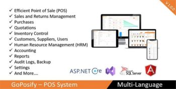 GoPosify POS - Best ERP, Inventory Management, HRM, Accounting
