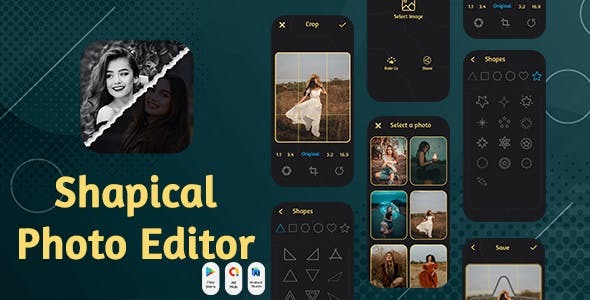 Shapical Photo Editor - Abstracta - Edit Photos - Shapical Image Editor - AI Photo Editor