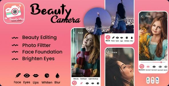 Sweet Beauty Camera Makeup - Photo Editor - Selfie Camera - AI Photo Editor - Eye Color