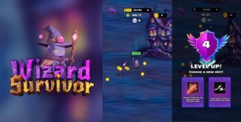 Wizard Survivor - HTML5 Game (Construct 3)