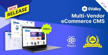 6Valley - React Website for Multi-Vendor or Single Vendor eCommerce