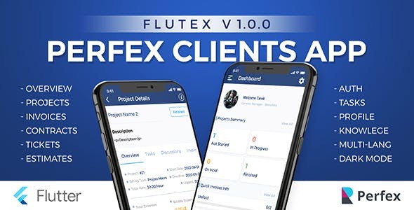 Flutex - Perfex Customer Mobile App