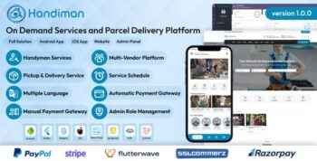Handiman - On Demand Services and Parcel Delivery Platform