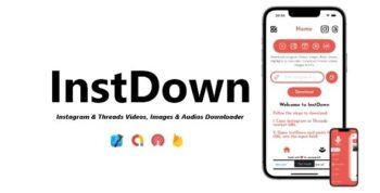 InstDown - Instagram & Threads Videos, Images Downloader | ADMOB, FAN, APPLOVIN, FIREBASE, ONESIGNAL