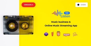 Listen - Online Music Streaming App