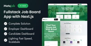 Metajob - Fullstack Job Board App with Nextjs