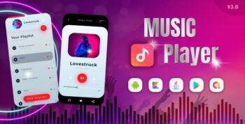 Music Player 2024 : DJ Music Mixer and Equalizer with Sound Editor | Admob Ads