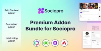 Premium Addon Bundle for Sociopro Private Social Network