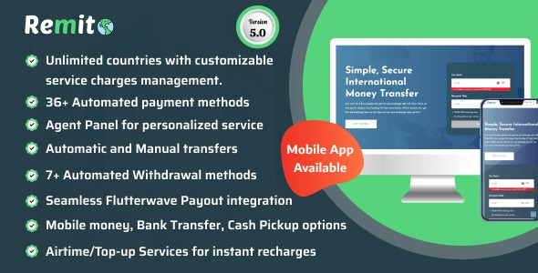 Remito - Online Money Transfer Solution
