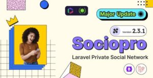 Sociopro - Laravel Private Social Network