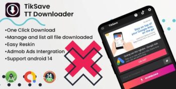 TikSave - TikTok Video Downloader App Without Watermark