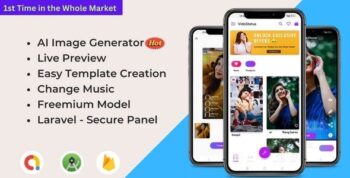 VidoStatus - AI Image Generator & Video Status Maker, Status Saver, Quotes Creator, Admob Ads