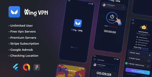 Wing VPN - Unlimited Proxy | Super Fast Free VPN