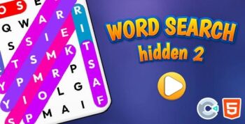 Word Search Hidden 2 - Html5 (Construct3)