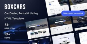 Boxcar - Car Dealer, Rental & Listing HTML Template