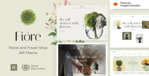 Fiore - Flower Shop Florist Ecommerce WordPress Theme