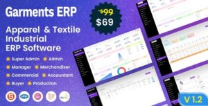 Garments ERP - Apparel & Textile Industrial ERP Software