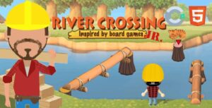River Crossing JR (HTML5 Game - Construct 3)