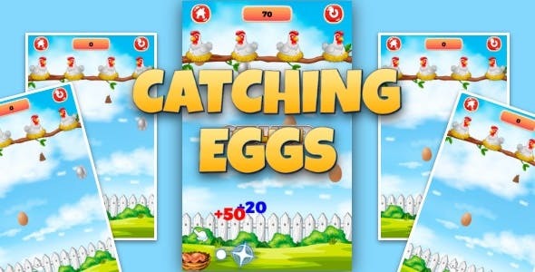Catching Eggs - Cross Platform Casual Game