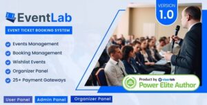 EventLab - Event Ticket Booking System