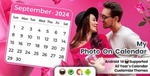My Photo On Calendar, Calendar Photo Editor, Calendar Photo Frame, Photo Calendar