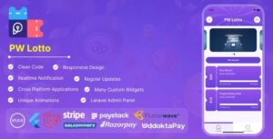 PW Lotto - Complete Flutter Lottery Application With Laravel Admin
