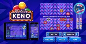 Power Keno - HTML5 Game