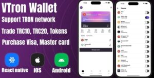 VTronWallet - Advanced TRC20 Wallet with Token Swap and DApps Integration