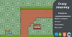 Crazy Journey - c3p - HTML5 Game - 2D