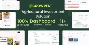 GrowVest - Agricultural Investments Solution