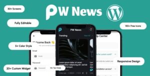 PW News WP - Wordpress Flutter News App