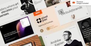 Pixelpiernyc - Portfolio Creative Agency Freelancer WordPress