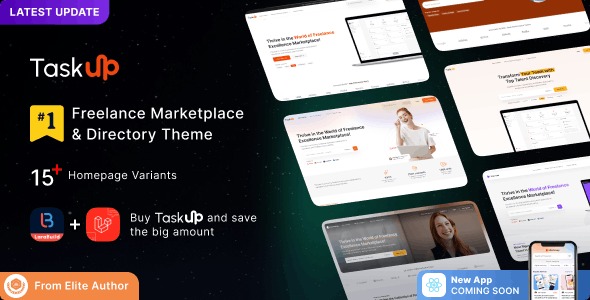Taskup - Laravel Freelance Marketplace & Service Finder