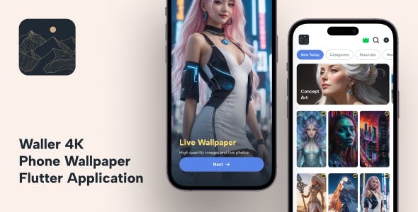 Waller - Wallpaper Flutter Full Application