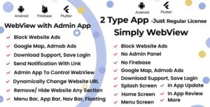 Webview - WebView with Admin App | Real-Time Customizable WebView And Simple WebView