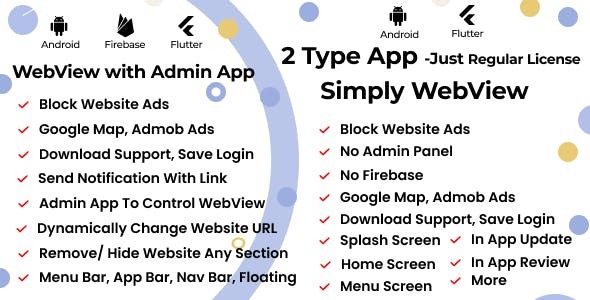 Webview - WebView with Admin App | Real-Time Customizable WebView And Simple WebView