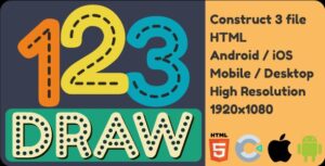 Draw Numbers - HTML5 Game