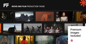 FirstFrame - Movie and Film Production WordPress Theme
