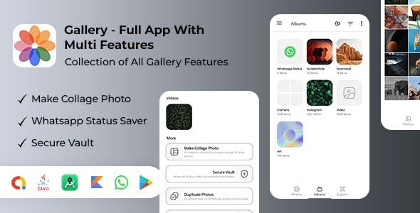 Gallery - Full App With Multi Features