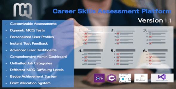 MCQ - Career Skills Assessment Platform