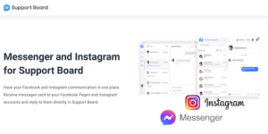 Messenger - Messenger and Instagram for Support Board – Support Board
