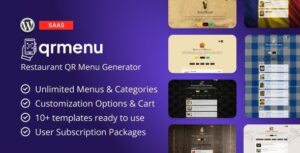 QRMenu - Restaurant QR Menu Generator [Regular License]